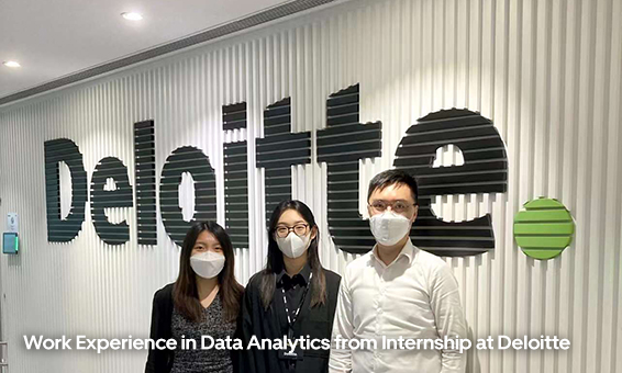 Work Experience in Data Analytics from Internship at Deloitte